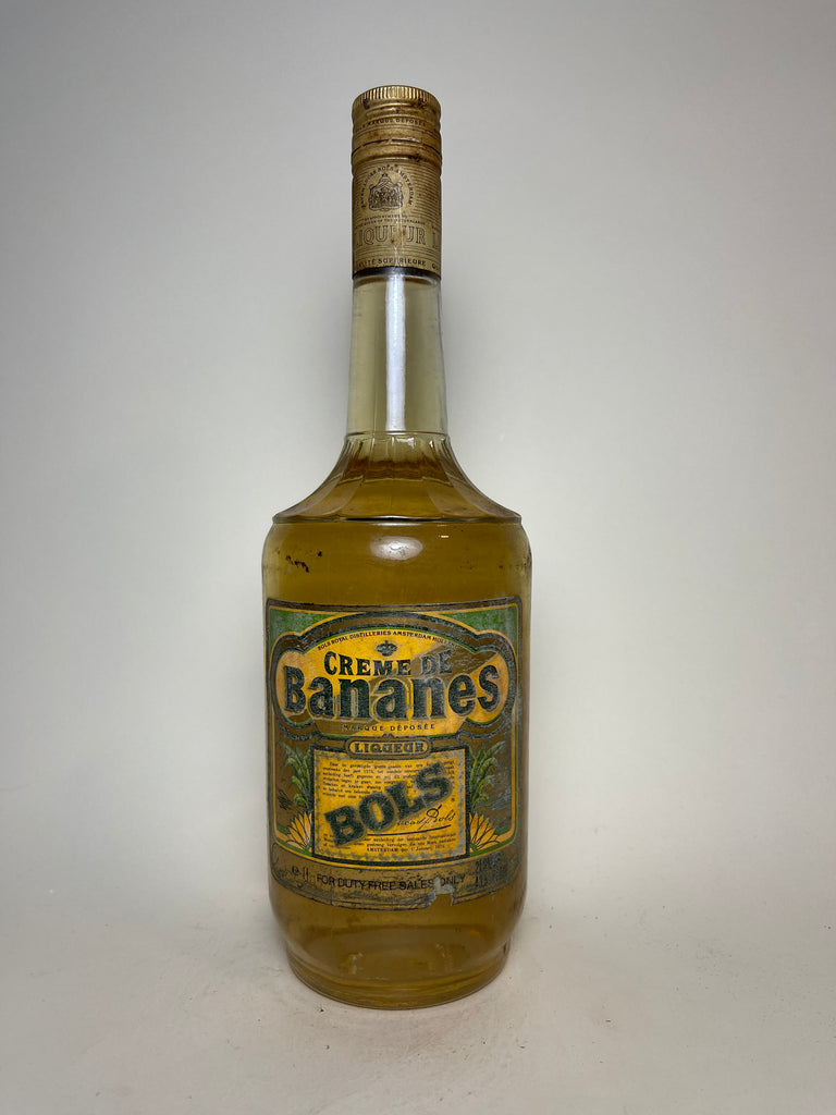Bols Crème de Bananes - 1970s (21.8%, 100cl)