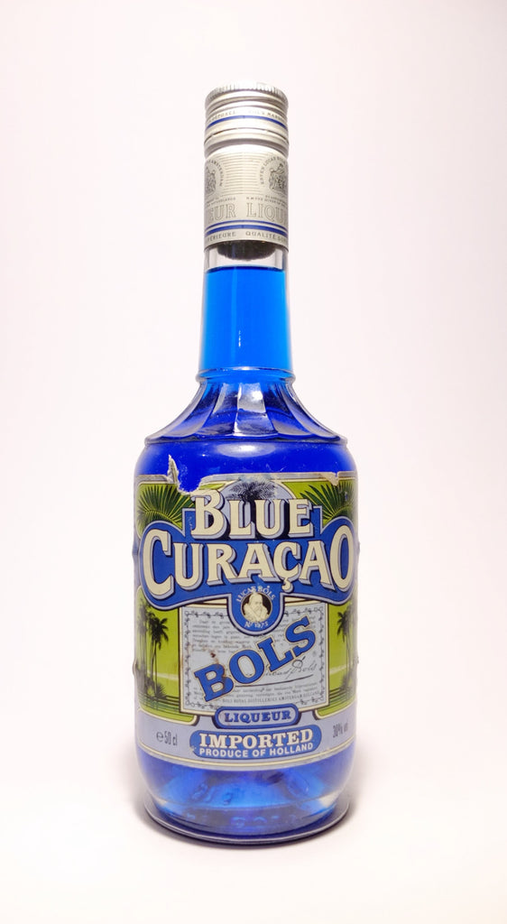 Erwin Lucas Bols Blue Curaçao - 1980s (30%, 50cl)