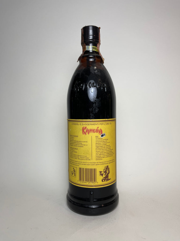 Kahlúa - 1980s (26.5%, 100cl) – Old Spirits Company