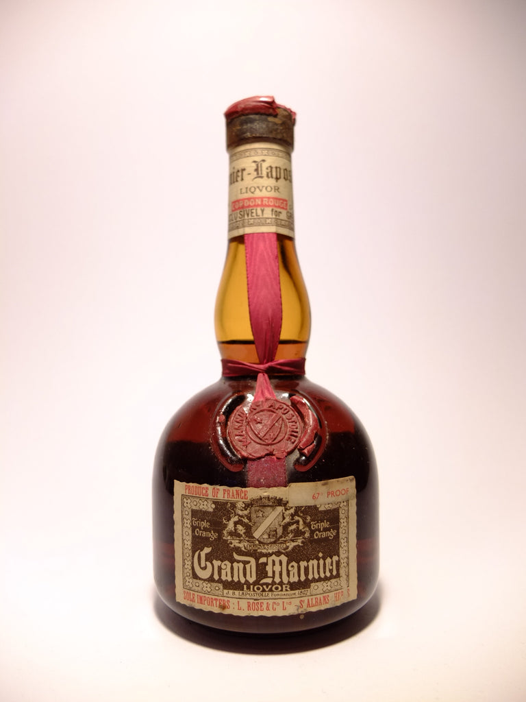 Grand Marnier Cordon Rouge - 1960s (38.5%, 35cl)