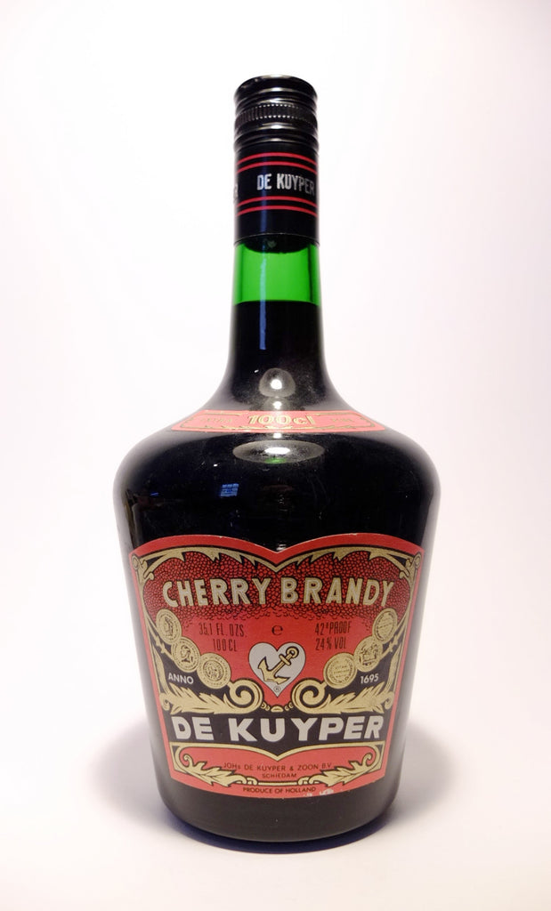 de Kuyper Cherry Brandy (24%, Old – Company 100cl) Spirits 1970s 