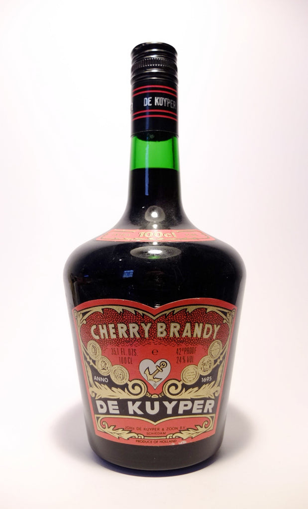 de Kuyper Cherry Brandy - 1970s (24%, 100cl) – Old Spirits Company