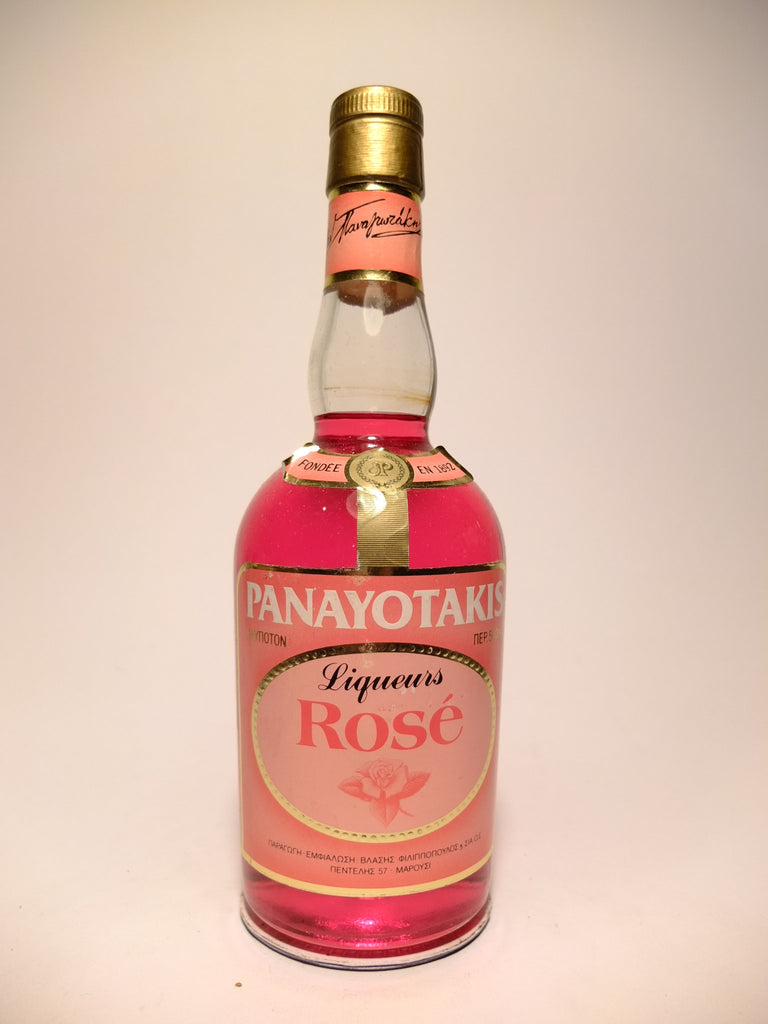 Panayotakis Rosé Liqueur - 1970s (Unknown ABV, 50cl)
