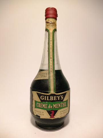 Gilbey's Crême de Menthe - 1940s (28.5%, 75cl)