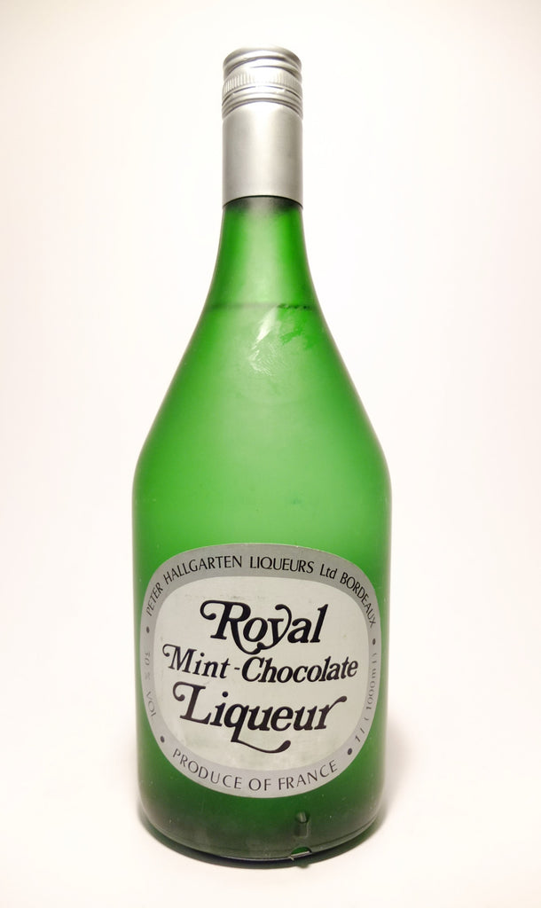Peter Hallgarten Royal Mint-Chocolate Liqueur - 1970s (30%, 100cl)