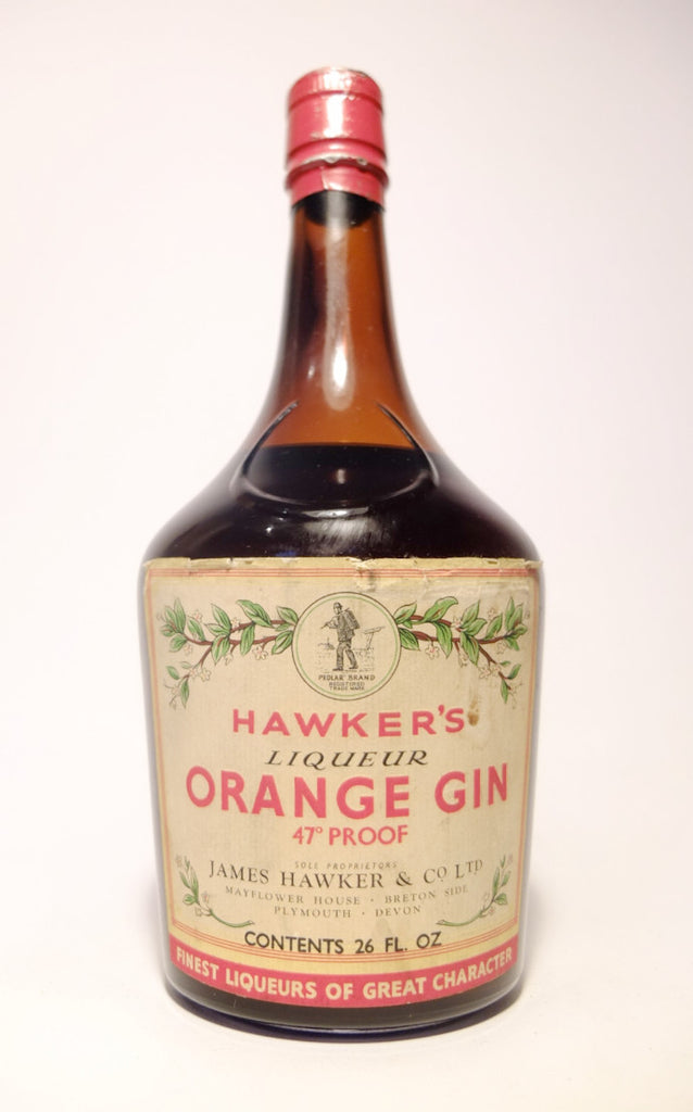 James Hawker's Orange Gin Liqueur - 1960s (27%, 74cl)