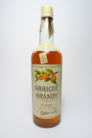 Arturos Mexican Apricot Brandy, made to formula of T. Noirot & Cie. Nancy, France - 1960s (32.5%, 75cl)