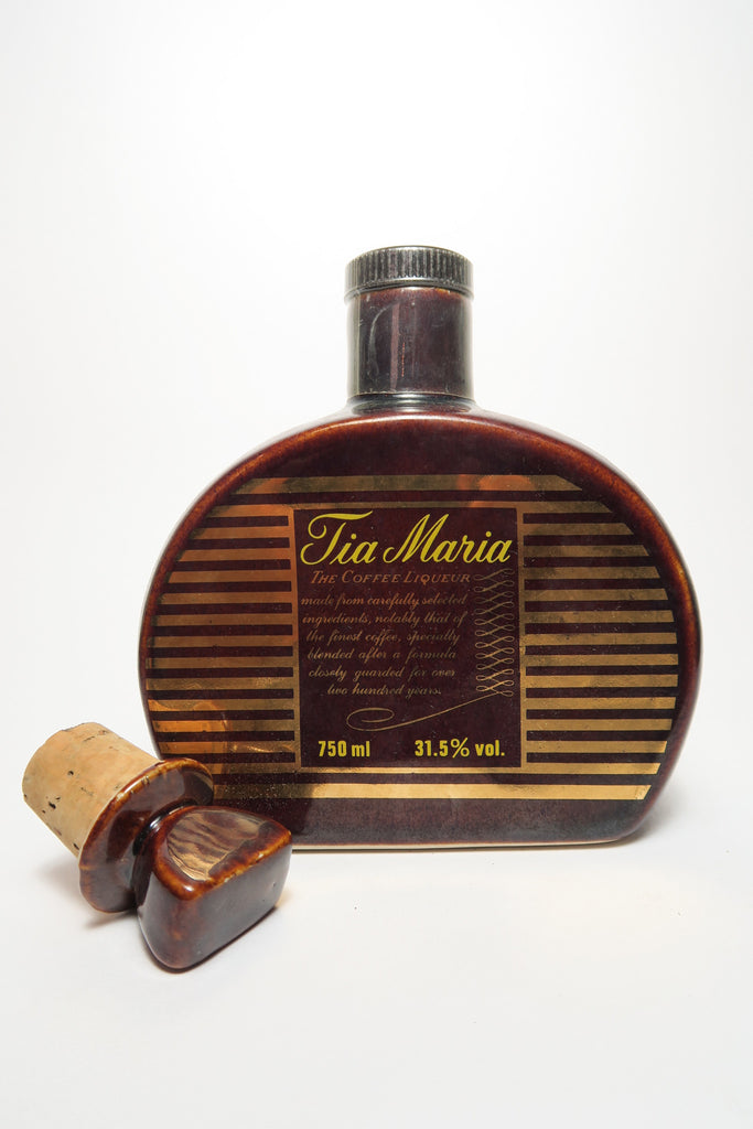 Tia Maria in Ceramic Gift Flask - 1970s (31.5%, 75cl)