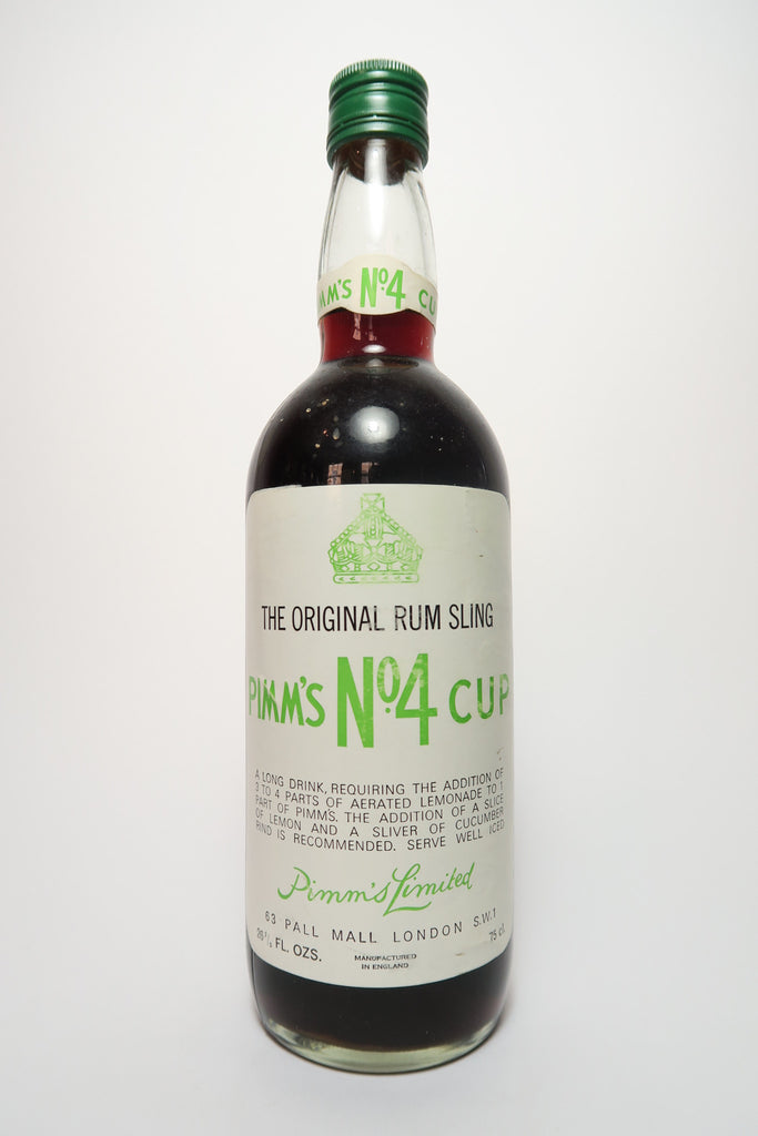 Pimm's No. 4 (Rum) Cup - 1970s (75cl)