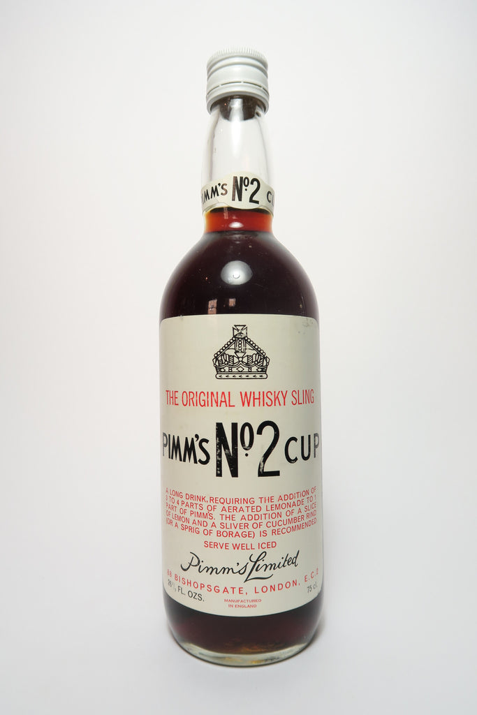 Pimm's No. 2 (Whisky) Cup	- 1970s (ABV Not Stated, 75cl)
