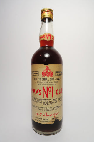 Pimm's No. 1 (Gin) Cup - c.1969 - 1970s (34%, 75cl)