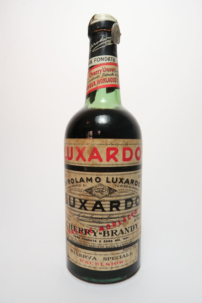 Luxardo Cherry Brandy (Excelsior Special Reserve) - 1949-59 (31%, 50cl)