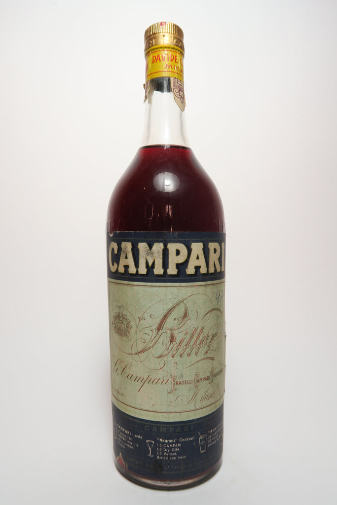 Campari Bitter - 1950s (25%, 100cl)