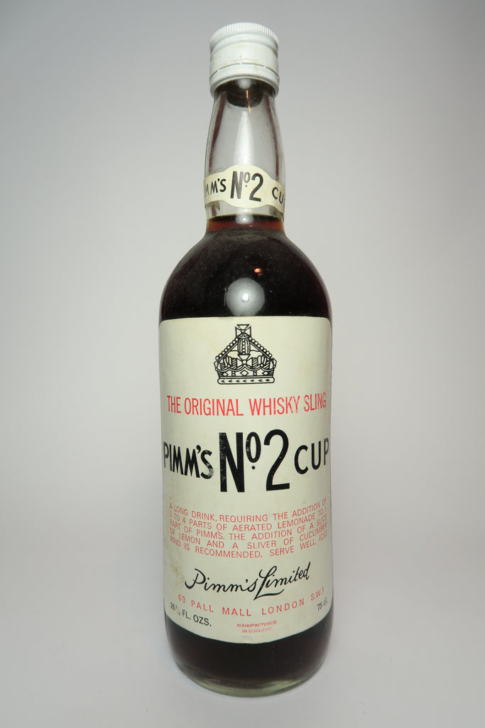 Pimm's No. 2 (Whisky) Cup - 1970s (ABV Not Stated, 75cl)