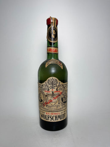 Wolfschmidt Kummel - 1940s (39%, 68cl)