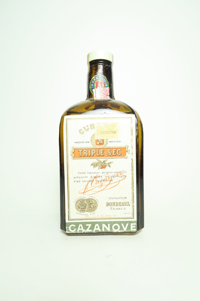 Cazanove Triple Sec - 1930s (ABV Not Stated, 68cl)