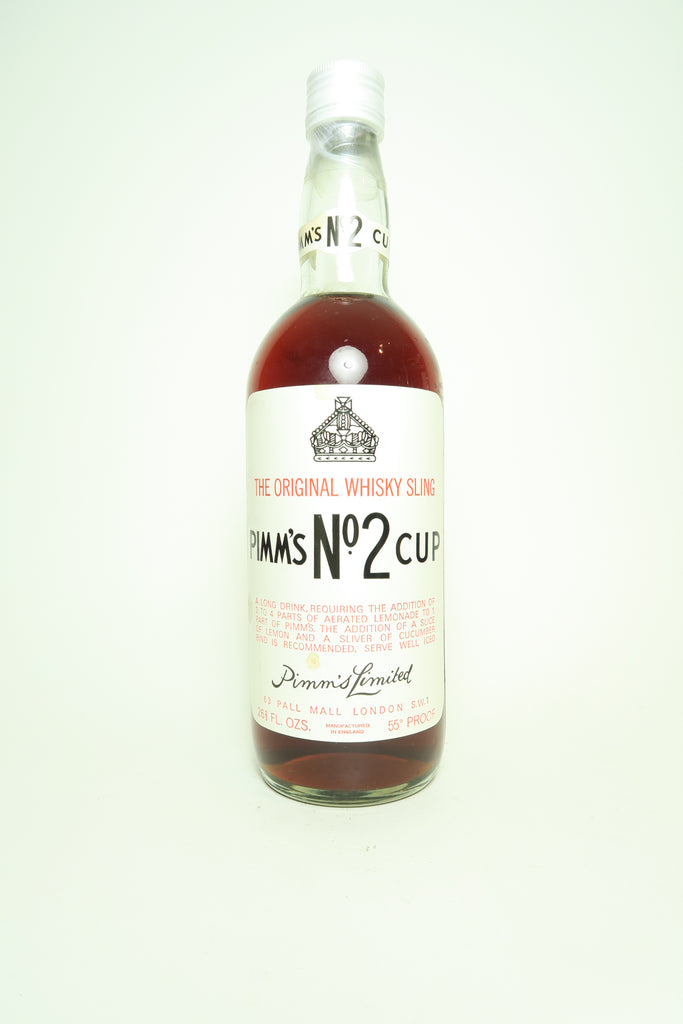 Pimm's No. 2 (Whisky) Cup - late 1960s/early 1970s, (31%, 75cl)