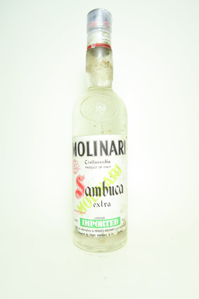 Molinari Sambuca Extra - 1970s (40%, 70cl) – Old Spirits Company