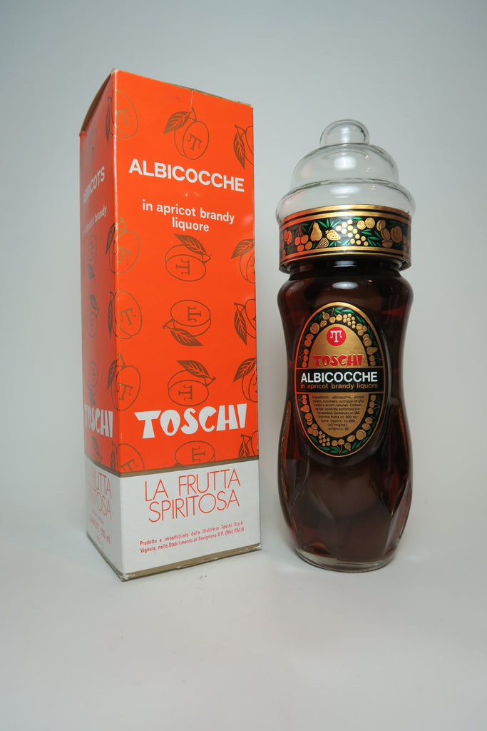 Toschi Apricot in Apricot Brandy - 1970s (ABV Not Stated, 55cl)