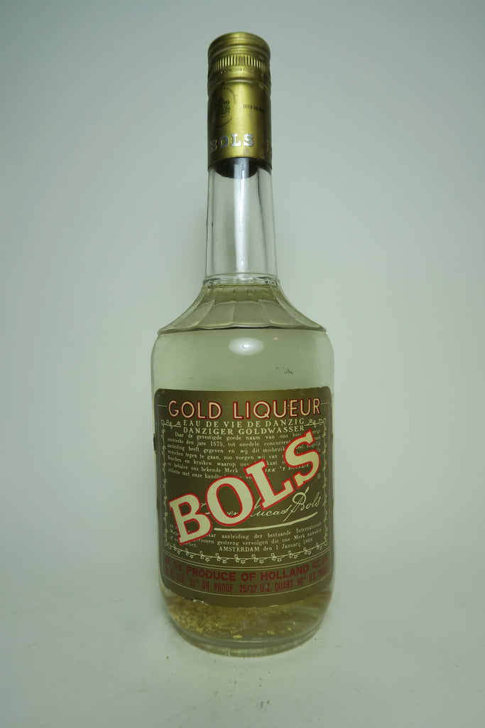Bols Gold Liqueur - 1970s (30%, 75cl)