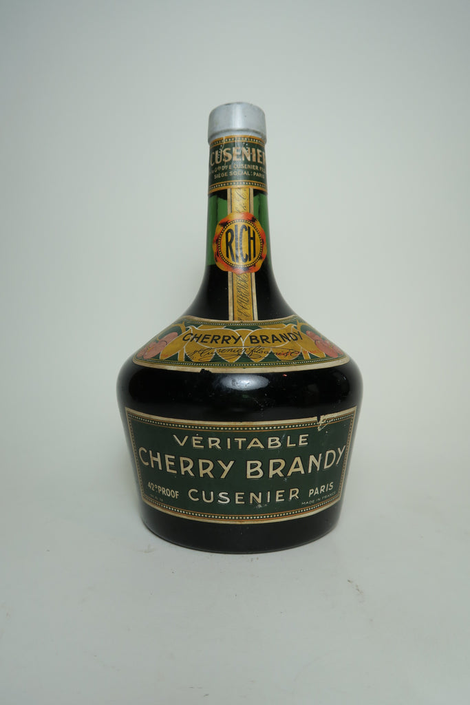 1940s Company Cusenier 75cl) Brandy Old late – Cherry - (24%, Spirits