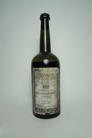 Justerini & Brooks Finest Quality Dry Dutch Orange Curaçao - early 1920s (ABV Not Stated, 75cl)