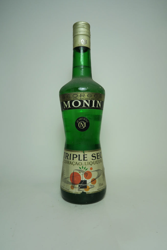 Georges Monin Triple Sec Curaçao Liqueur - 1960s (35%, 72.7cl)