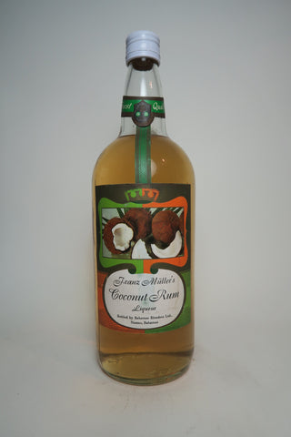 Franz Müller's Bahamanian Coconut Rum Liqueur - 1970s (ABV Not Stated, 112cl)