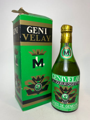 Louis de Mourgues Genivelay La Liqueur Digestif aux Baies de Genievre - 1960s, (40%, 70cl)