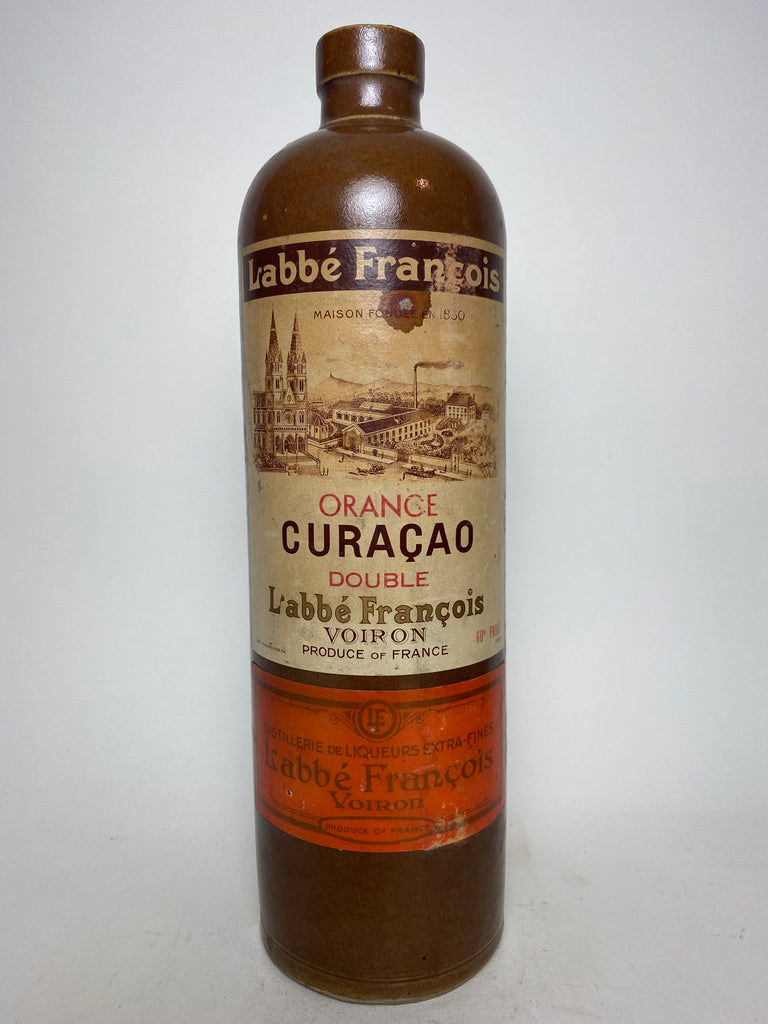 L'abbé François Double Orange Curaçao - 1950s (34%, 75cl)