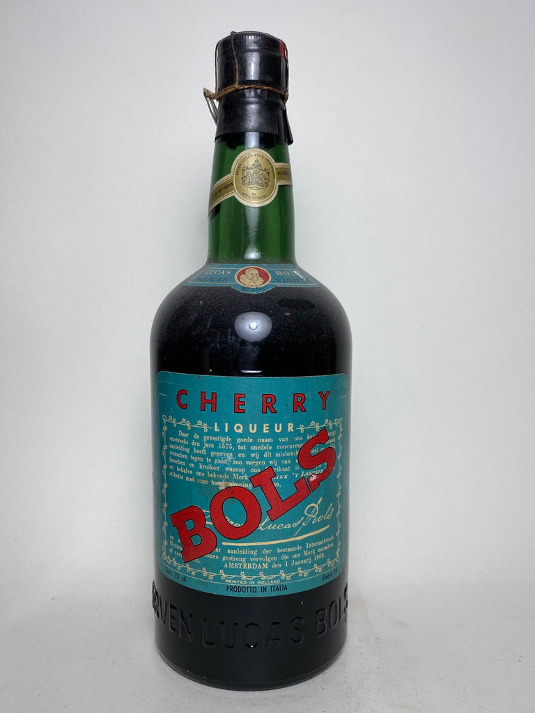 Bols Cherry Liqueur - 1949-59 (24%, 75cl) – Old Spirits Company
