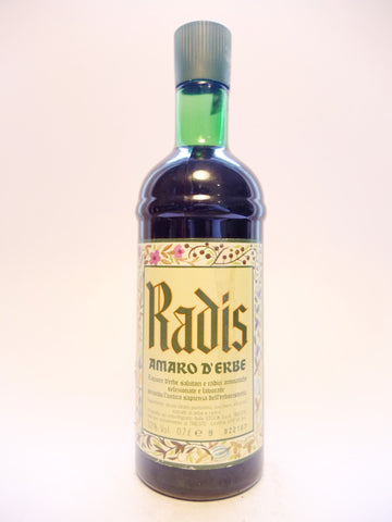 Stock Amaro Radis Amaro d'Herbe - 1970s (32%, 75cl)