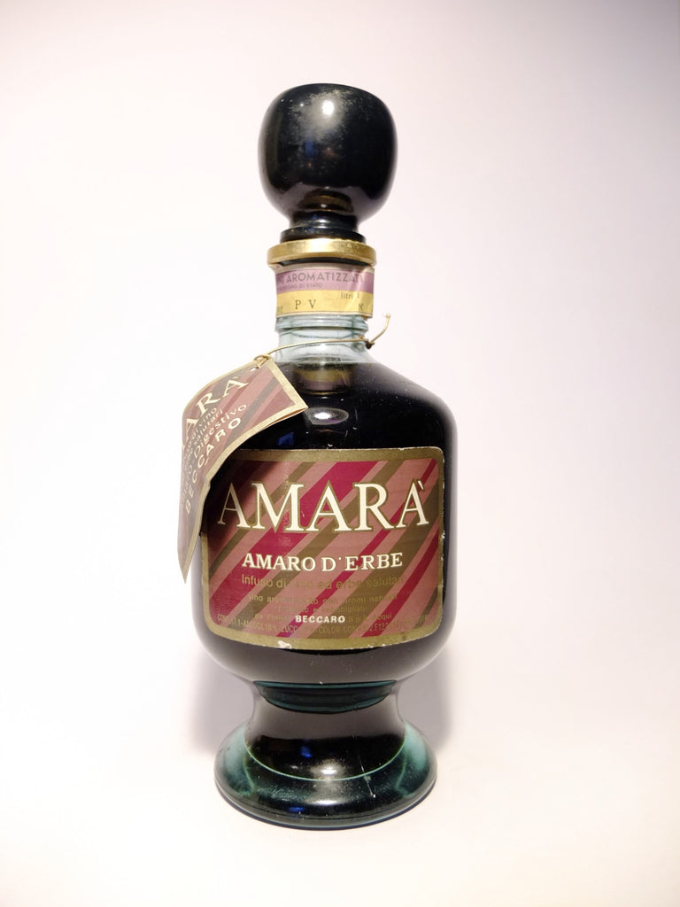 Beccaro Amara' Amaro d'Erbe - 1970s (18%, 100cl)