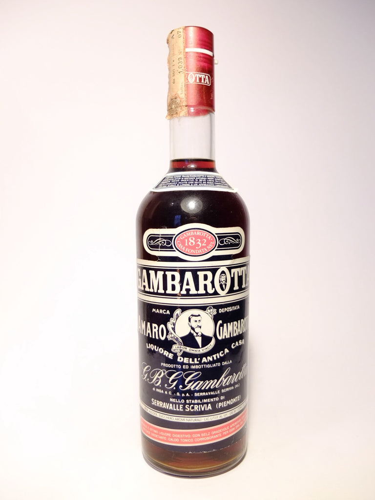 Gambarotta Amaro - 1970s (30%, 100cl)