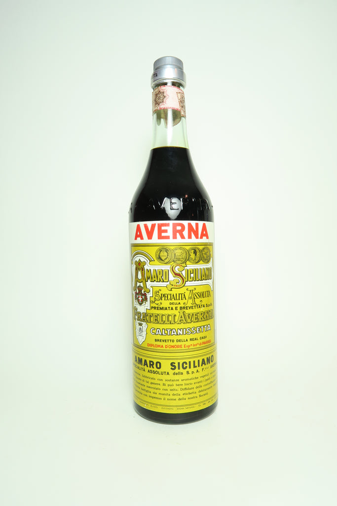 Averna Amaro Siciliano - 1970s (34%, 100cl)