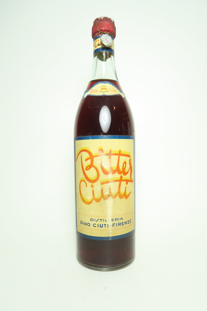 Gino Ciuti Bitter - 1949-59, (25%, 100cl)
