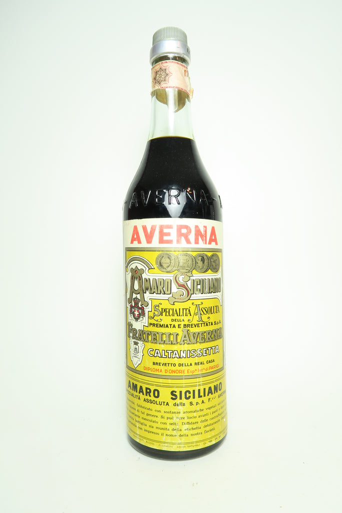 Averna Amaro Siciliano - 1960s, (34%, 100cl)