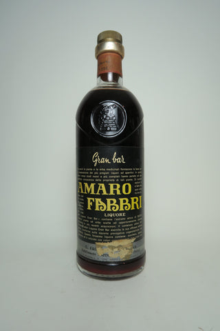 Fabbri Amaro Gran Bar - 1960s (19%, 75cl)