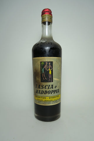 Laschia o Raddoppia Aperitivo Digestivo - 1949-59 (20%, 100cl)