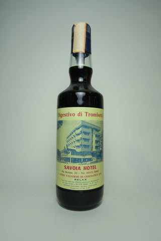 Digestivo di Trombetti Savoia Hotel - 1960s (35%, 75cl)