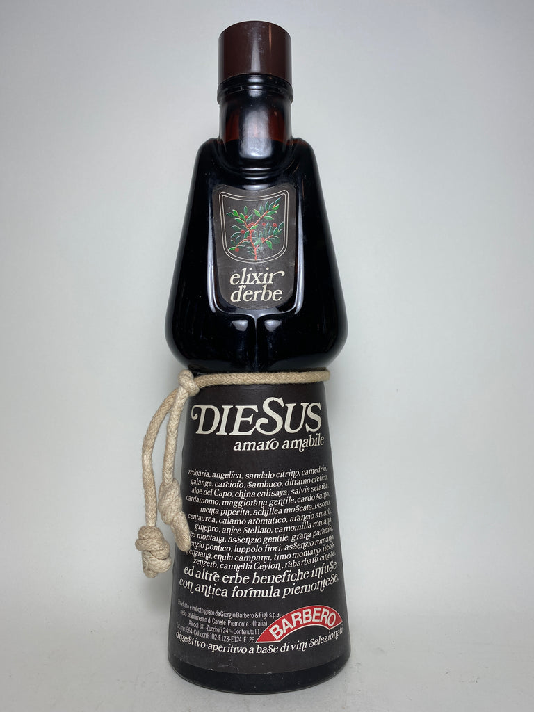 Barbero Diesus Amaro Amabile Elixir d'erbe - 1970s (18%, 100cl)