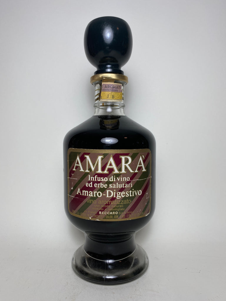 Beccaro Amara - 1970s (18%, 100cl)
