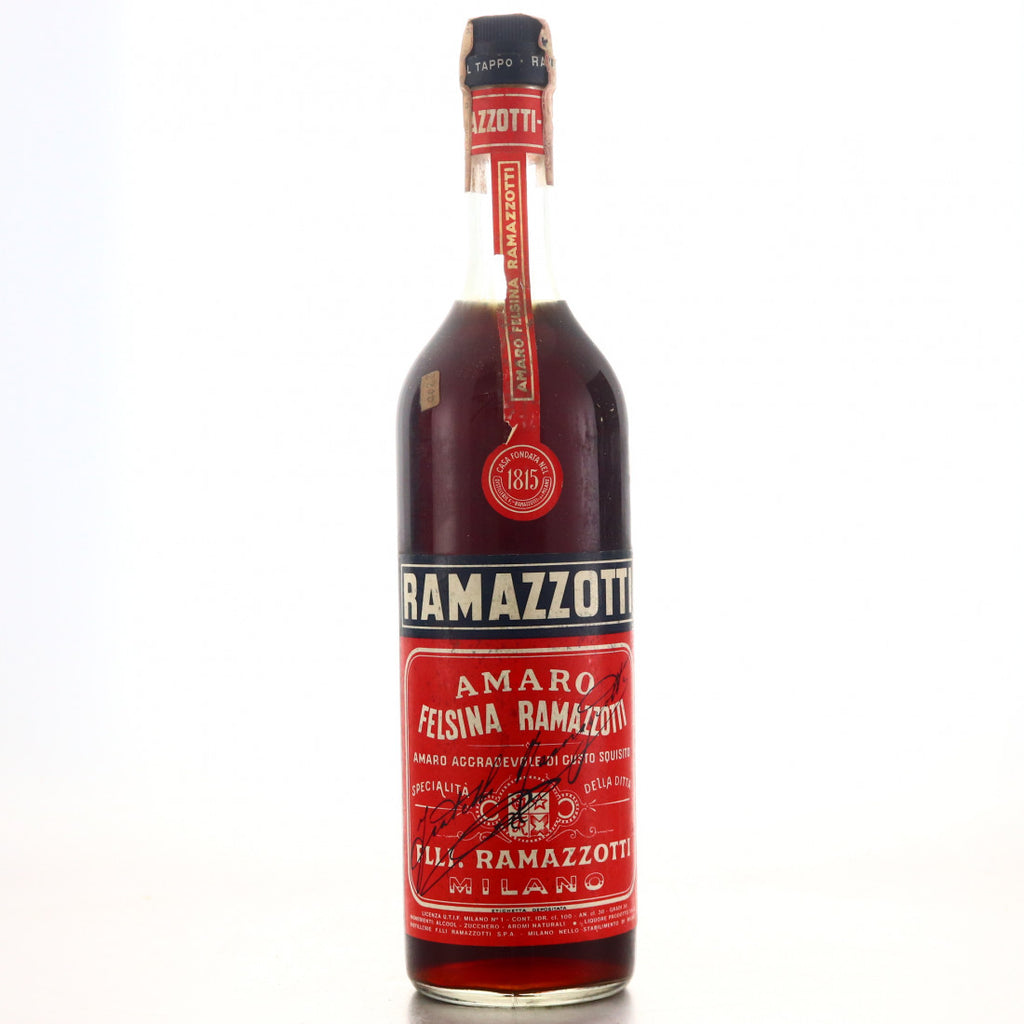 Ramazzotti Felsina Amaro - 1960s (30%, 100cl)