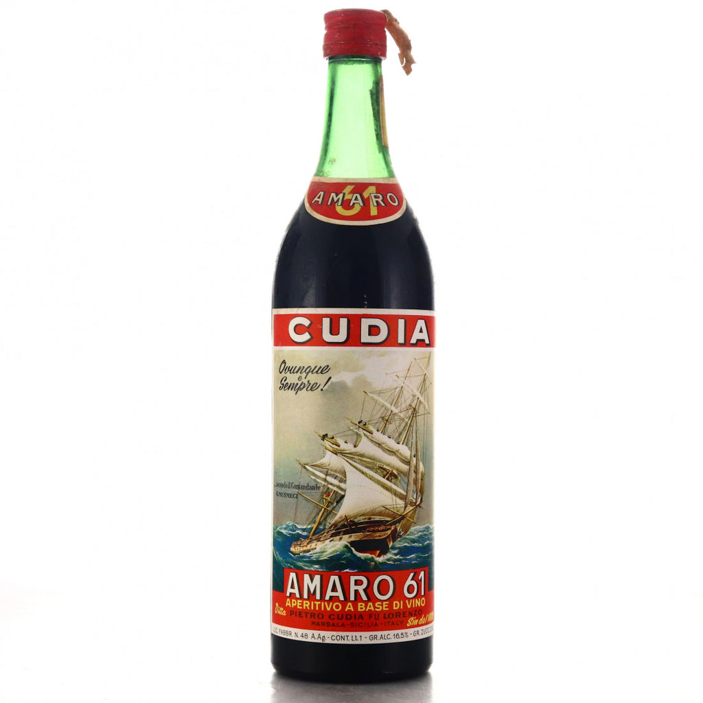 Pietro Cudia Amaro 61 - 1960s (16.5%, 100cl)
