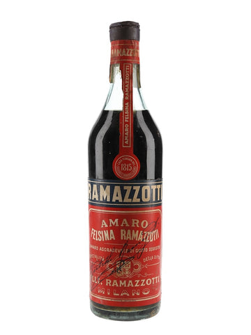 Ramazzotti Felsina Amaro - 1950s (30%, 75cl)