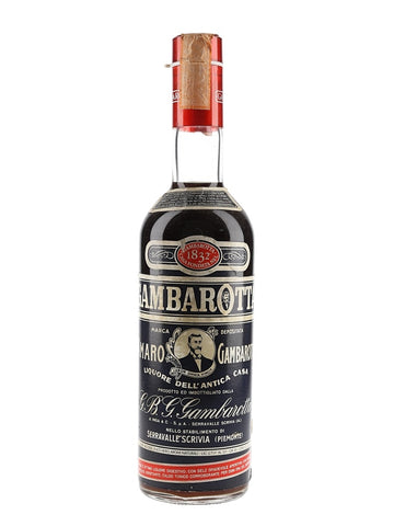 Gambarotta Amaro - 1970s (30%, 75cl)