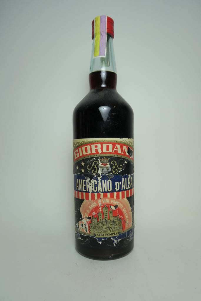 Giordano Americano d'Alba - 1960s (16.5%, 100cl)