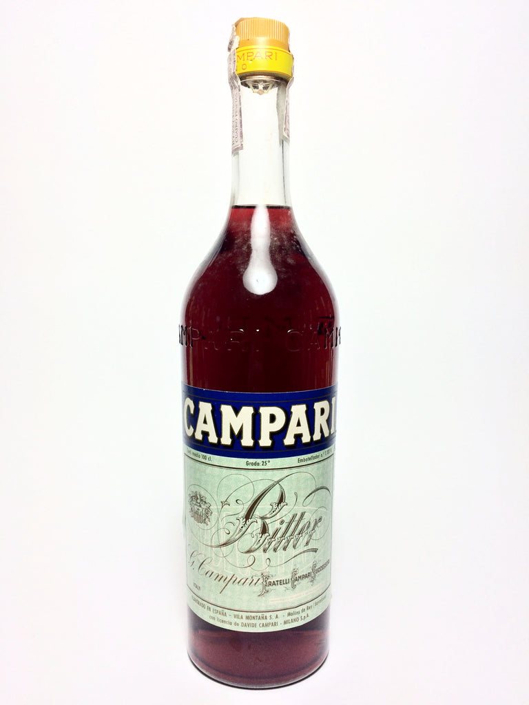Old - 100cl) Bitter (25%, Campari 1960s Company – Spirits