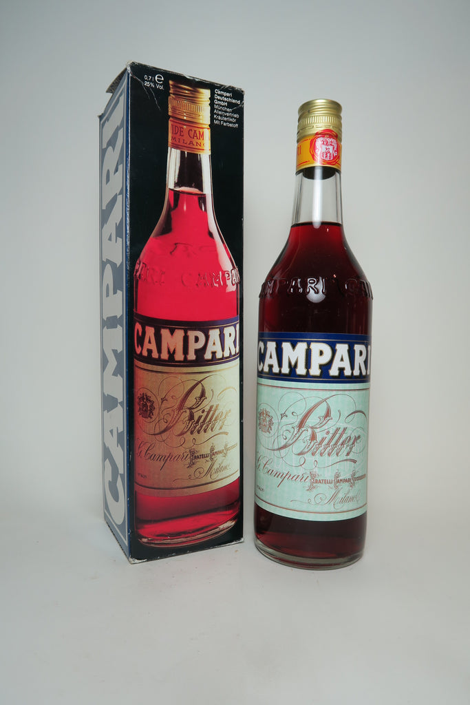 Campari Bitter - 1980s (25%, Spirits – Company Old 70cl)