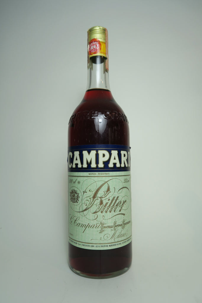 Campari Bitter - 1980s, (25%, 100cl)